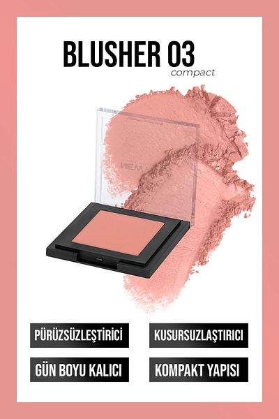 New Well Powder Blusher 03