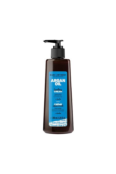 MARC ANTHONY Argan Oil Smoothing Cream with Keratin - Lightweight Styler for Shine & Frizz Control