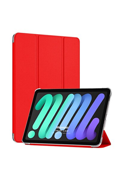 Microsonic Apple iPad Mini 7 Kılıf (A2993-A2995) Slim Translucent Back Smart ...