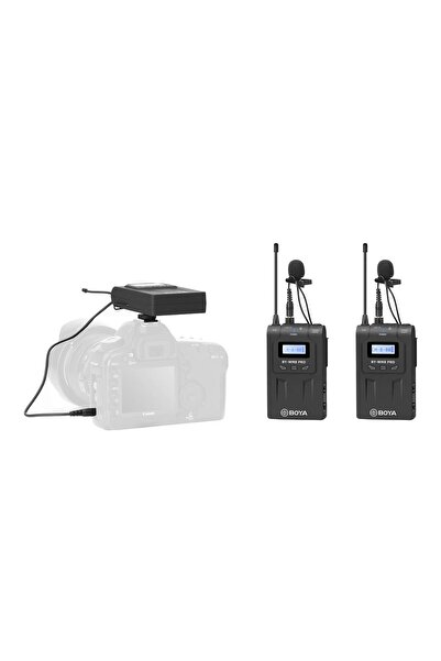 BOYA BY-WM8 Pro Kit-2 Pro. İkili Kablosuz Mikrofon