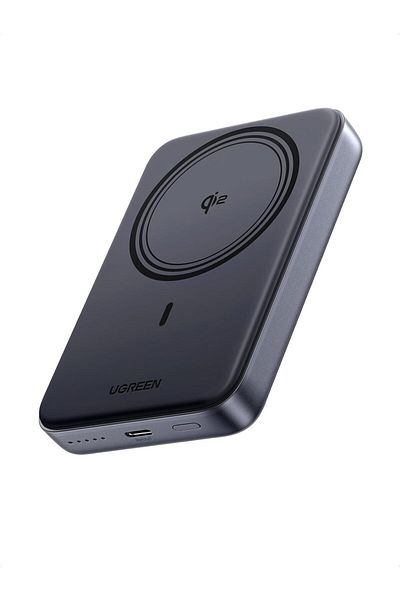 Ugreen Qi2 Wireless Power Bank, 10000mAh, Qi2 Certified, 15W, PD30W MagSafe-Compatible With iPhone