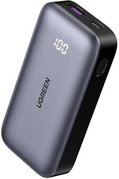 Ugreen Power Bank 10000mAh, 30W iPhone Portable Charger, USB Type-C & Type-A Ports