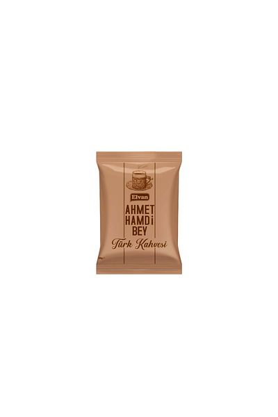 Elvan Ahmet Hamdi Bey Turkish Coffee 100 Gr(1 Pack)