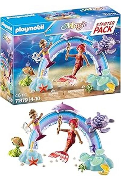 Orqinel Playmobil Magic 71379 Starter Pack, Mermaids, Ages 4 and up