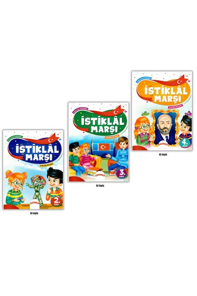 Bilgin Çocuk Yayınları İstiklal Marşı Temalı Okuma Anlama Metin Kitabı  Etkin...