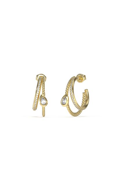 Guess 4g Light Goldene Ohrringe Jube05244jwygt-u