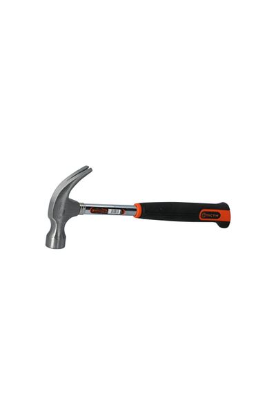 Tactix Non-Slip Firm Grip Tubular Handle Claw Hammer 16oz