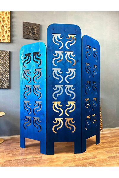 LEONEWOOD Ahşap Renkli  Seperatör, Ahşap Paravan