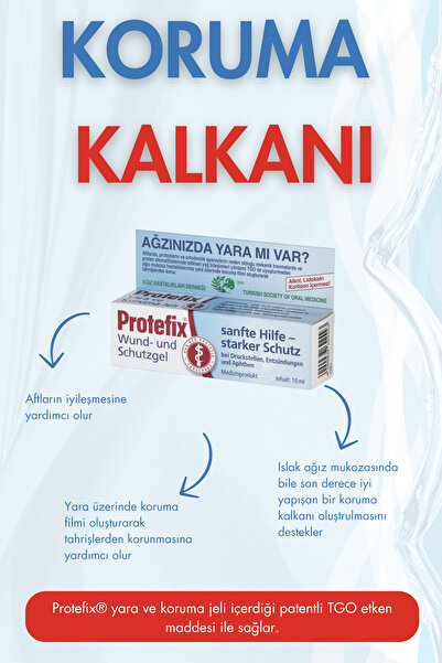 Protefix Ağız Içi Yara Ve Koruma Jeli 10ml