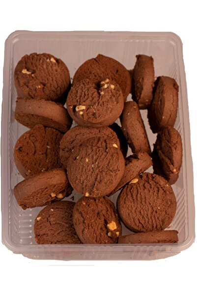 Elvan Kurabiye Kakao Fındık Parçacıklı 250 gr (1 PAKET)