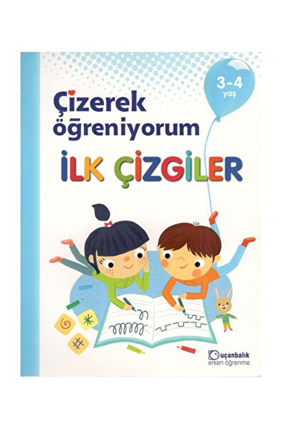 Uçanbalık Yayıncılık التعلم عن طريق الرسم الخطوط الأولى 3 4 سنوات - جماعي - م...