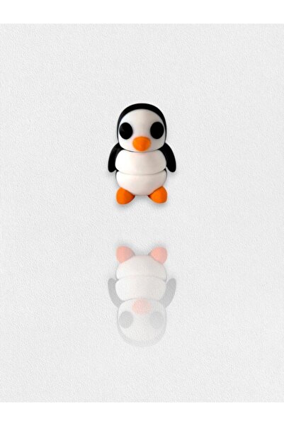 LoyHediyelik Sevimli Fleksi Penguen Oyuncak 5 x4 cm Oynar Eklemlidir