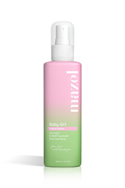 MAZEL Baby Girl Kolay Tarama & Saç Bakım Spreyi