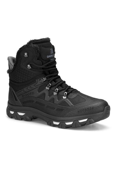 DARK SEER Schwarze Unisex-Outdoor-Trekkingstiefel