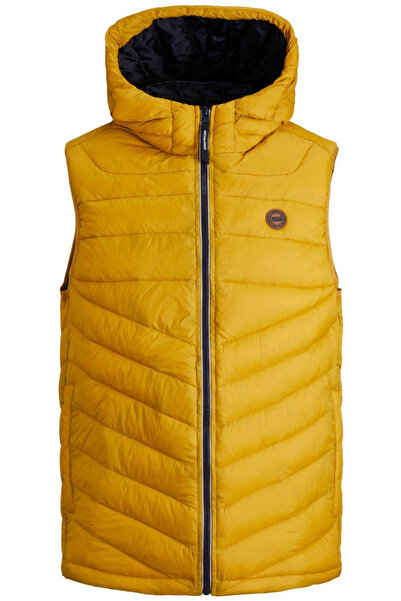 Jack & Jones Vesta JACK &JONES Hero - 12211789-Harvest Gold CONTRAST ZIP