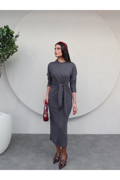 ESRAHELVACI Tie Front Dress