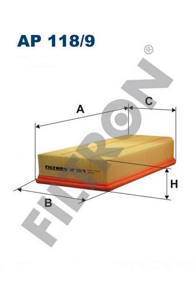 Filtron فلتر هواء مرسيدس بنز مرسيدس C (W203/C203/T203)، CLK (A/C209)، E (W/S210)، G (W461/W4 GNZRZ)