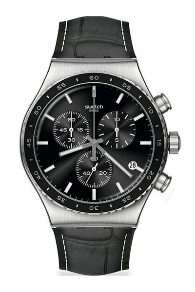 Swatch Carbonium Dream Men's Wristwatch Yvs495
