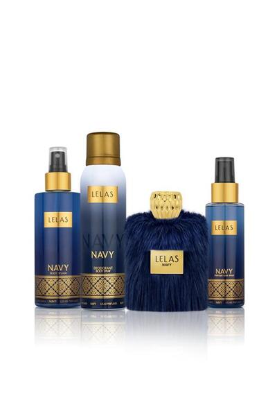 Lelas 1579 Navy 4 Parça Hediye Kutulu Ünisex Edp Parfüm Seti