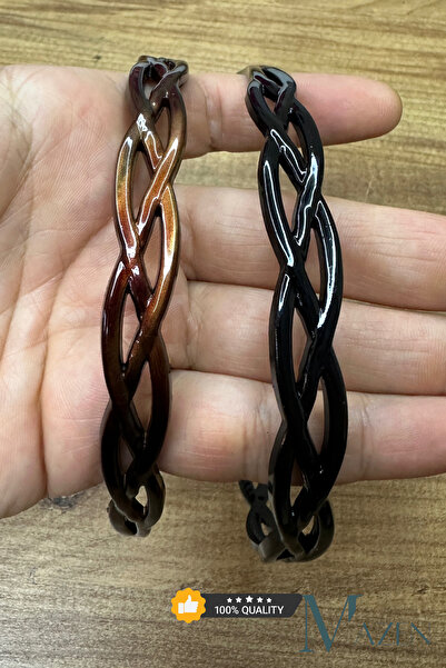 MAZEN 2Pcs High Quality Plastic Women's Crown