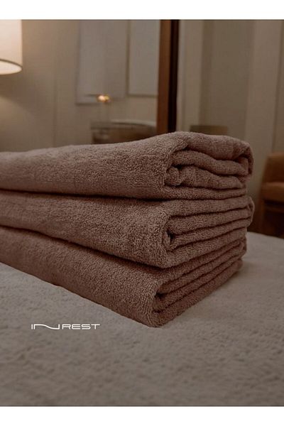 INREST Bath Towels Cotton 100% Size 80x160 cm - Multi Color