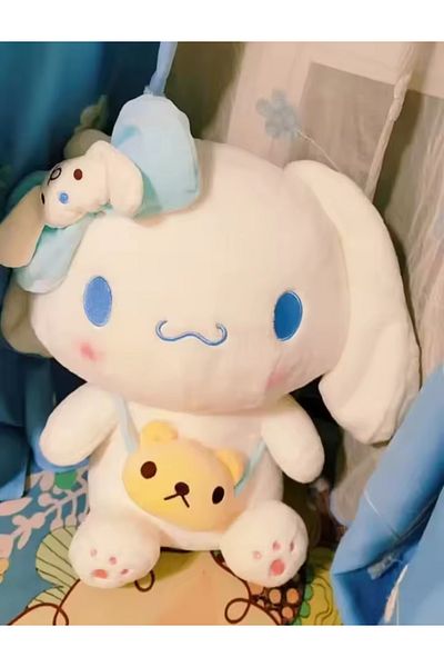 NB market Cinnamoroll Plush Toy Sanrio Kawaii Plush 40cm Large Size Hellokitty Kuromi with Accessories