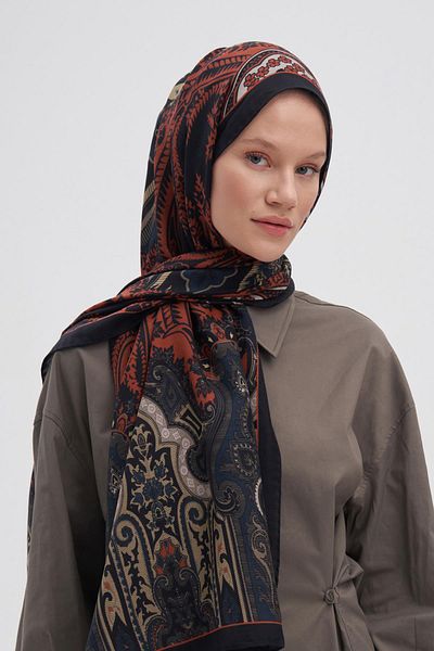 carell Harmony Tile Early Silk Shawl