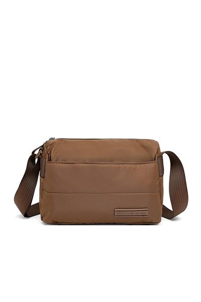 SMART BAGS Geantă Messenger pentru femei cu curea din material moale 8728