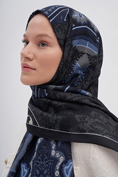 carell Harmony Blue Early Silk Σάλι