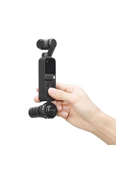 BOYA BY-DM100-OP Dji Osmo Pocket 1. ve 2. Versiyon Shotgun Mikrofon