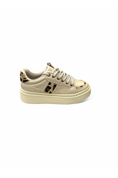 iskarpino Pantofi sport casual pentru femei - bej - Design confortabil și elegant