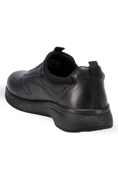 Forelli ZAGNOS-G Ανδρικά Δερμάτινα Παπούτσια Μαύρα