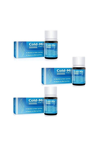 Cold-Mix Inhaler Damla 5 Ml 3 Adet