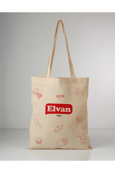 Elvan Cloth Bag 35X40 Cm. (1 Piece)