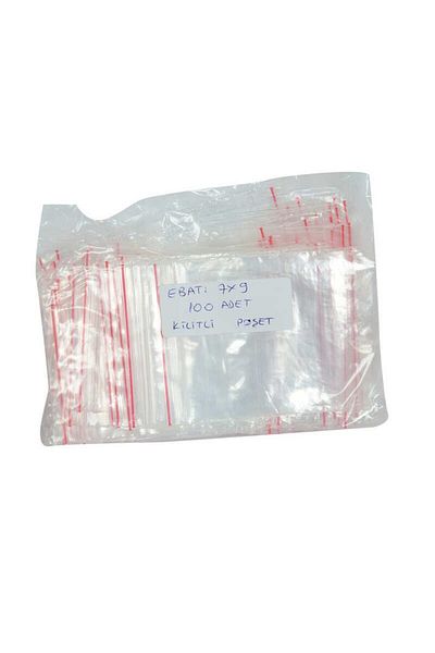 doremodam Ziplock Nylon Bag - Transparent 7X9 cm 100 Pieces