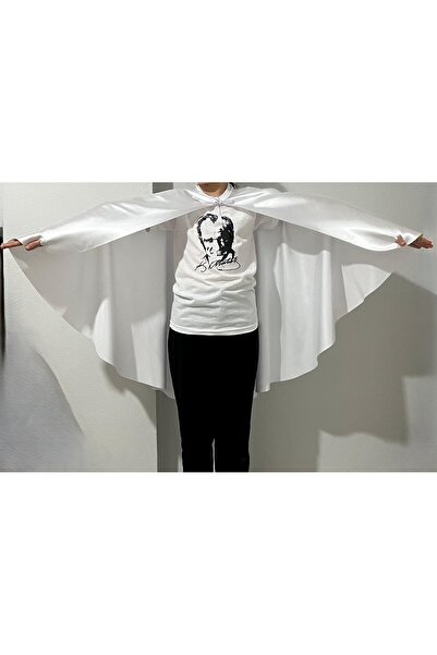 Asyabayrak Atatürklü Pelerin Ve Atatürk T-shirt Seti 29 Ekim Gösteri Kostümü ...