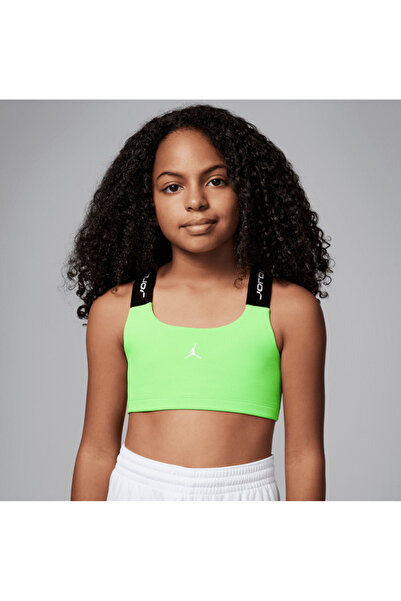 Nike Jordan Indy Neon Dri̇-Fi̇t Bra Girl's Sports Bra 45D656