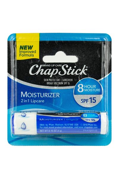 ChapStick Lip Balm, SPF 15 Moisturizer