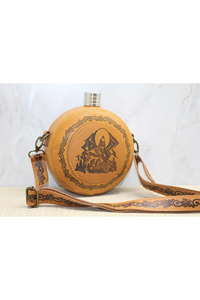 YNT İthalat Flask with Leather Case Alk3920