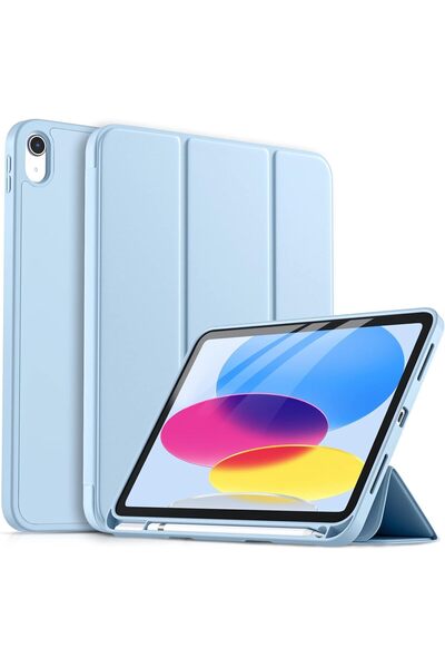 Fogy İpad Air 11 2024/2025 m2/m3 için Uyumlu UykuModlu YatayStandlı Auto Wake...