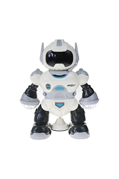 toysclub CAN ALI I-667-5 PILLI ISIKLI SESLI ROBOT