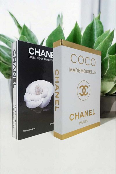 BayCazip Decorative Book Look Box Set of 2 Decorative Book Looking Box