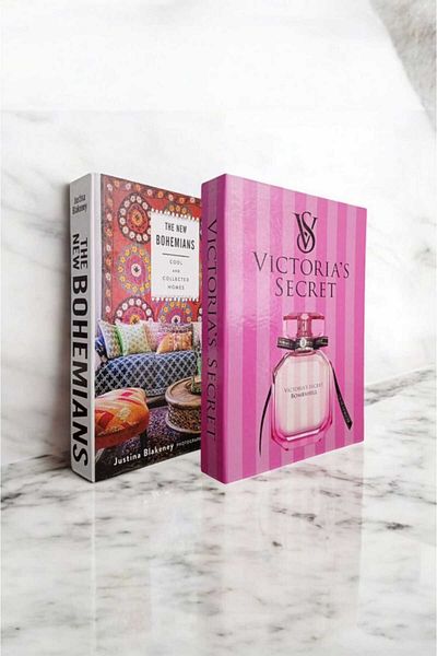 BayCazip Decorative Book Look Box Set of 2 Decorative Book Looking Box