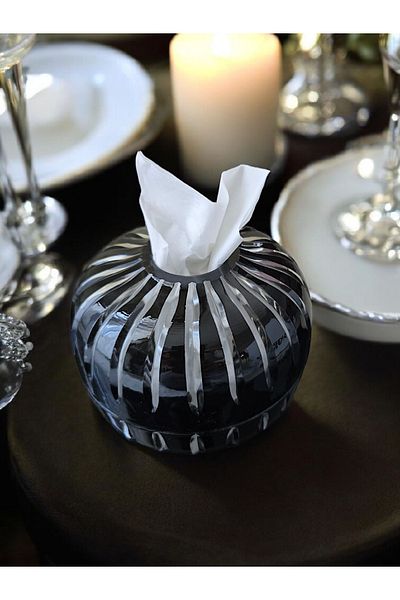 AYZ HOME Crystal Glass Handmade Design Napkin Holder/Invitation -Organization-Wedding -Engagement Napkin Holder