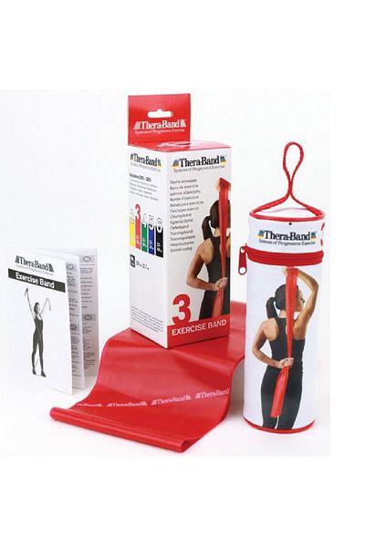 THERABAND Διάδρομος 2,5 m Κόκκινο με τσάντα