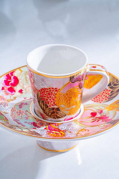 ACAR Dream 6-Person Porcelain Coffee Cup Set - 90 ml