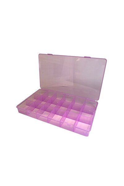 Bayev Κουτί κοσμημάτων 5 τεμαχίων Mix Transparent 18 διαμερισμάτων Κουτί αποθήκευσης δαχτυλιδιού κοσμημάτων με κούμπωμα