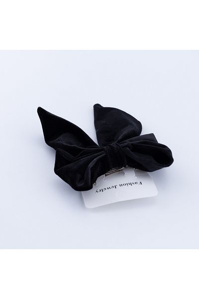 Bimotif Black Ribbon Fabric Topka