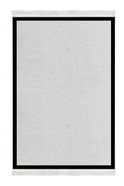 Alanur Home Αντιολισθητική βάση Djt Σετ Τουαλέτας Star Cotton Fringed Woven Pattern E5001