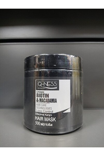 Q-NESS PROFESSİONAL Q-ness Saç Bakım Maskesi 500ml-bıotın&macadamıa